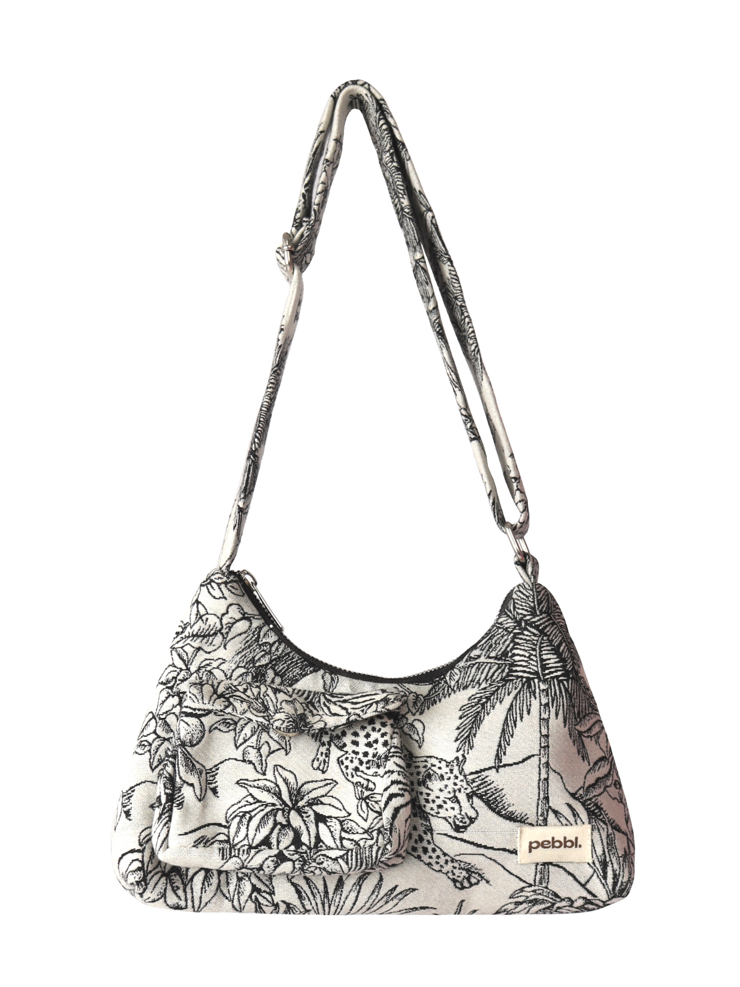 The Tiger Cloth Baguette Bag