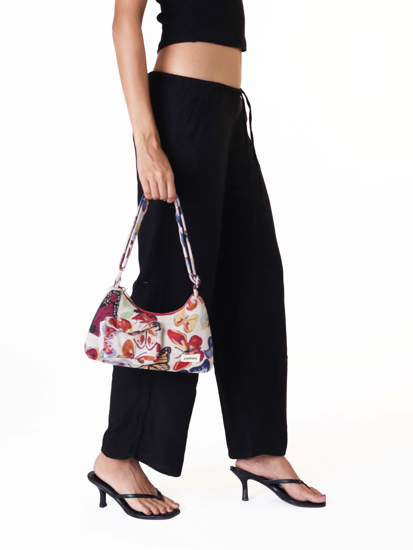 The Butterfly Cloth Baguette Bag