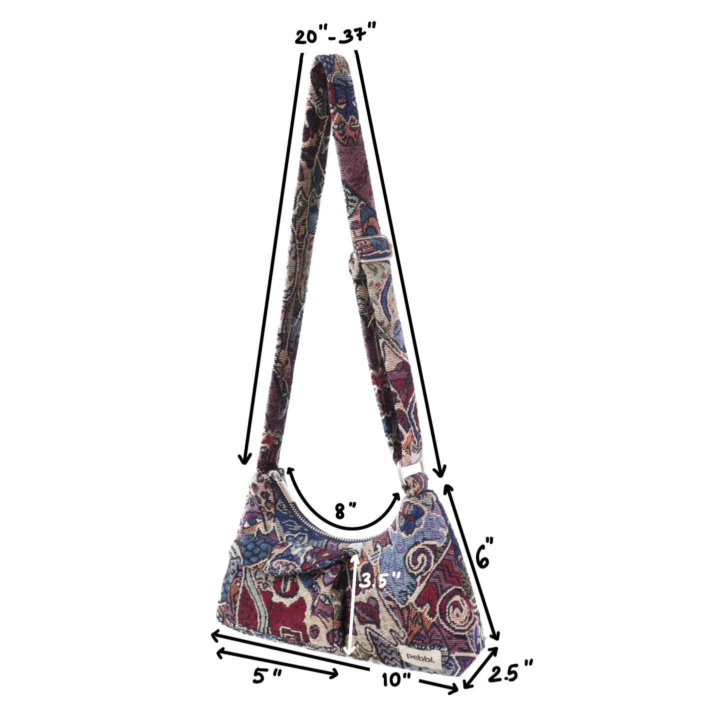 The Cats Cloth Baguette Bag