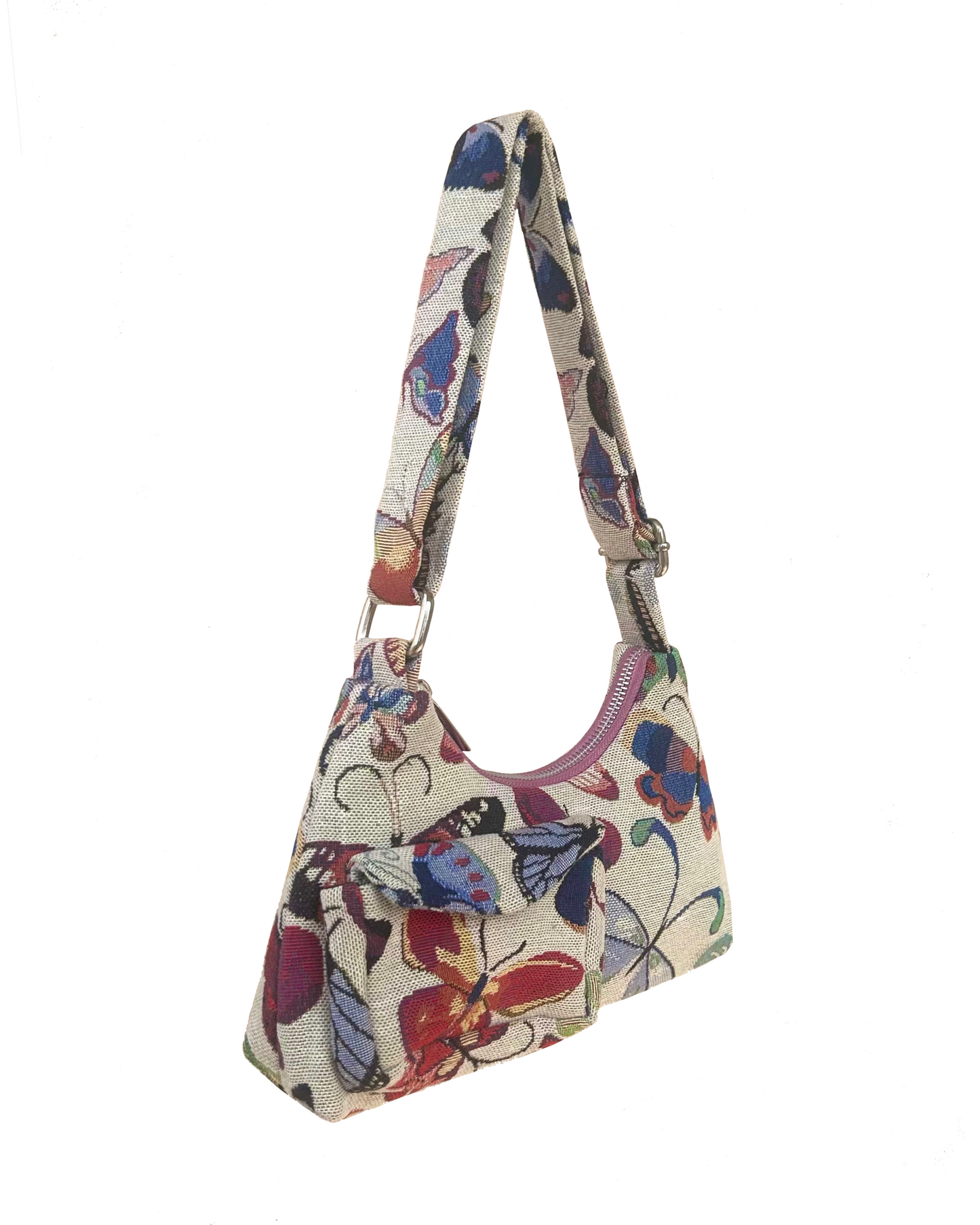 The Butterfly Cloth Baguette Bag