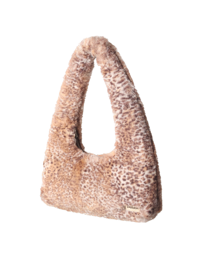 Brown Cheetah Hobo Baguette