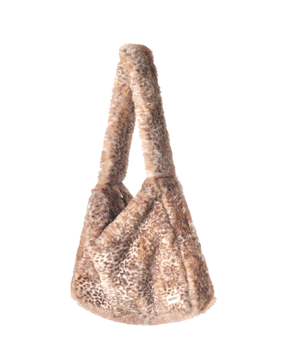 Brown Cheetah Mini Tote