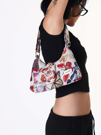 The Butterfly Cloth Baguette Bag
