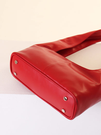 Red Mirror Shoulder Bag