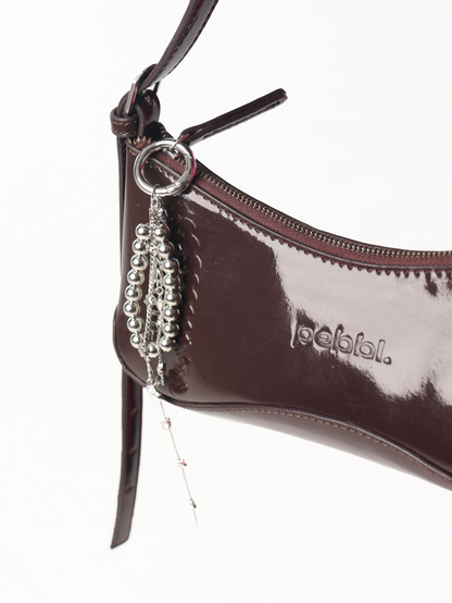 Chrome Heartz Bag Charm