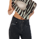 Zebra Hobo Baguette Bag